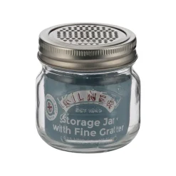 Kilner Glass Storage Jar with Grater Lid - 250ml