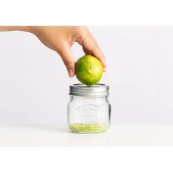 Kilner Glass Storage Jar with Grater Lid - 250ml