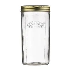 Kilner Glass Wide Mouth Preserve Jar - 1 Litre