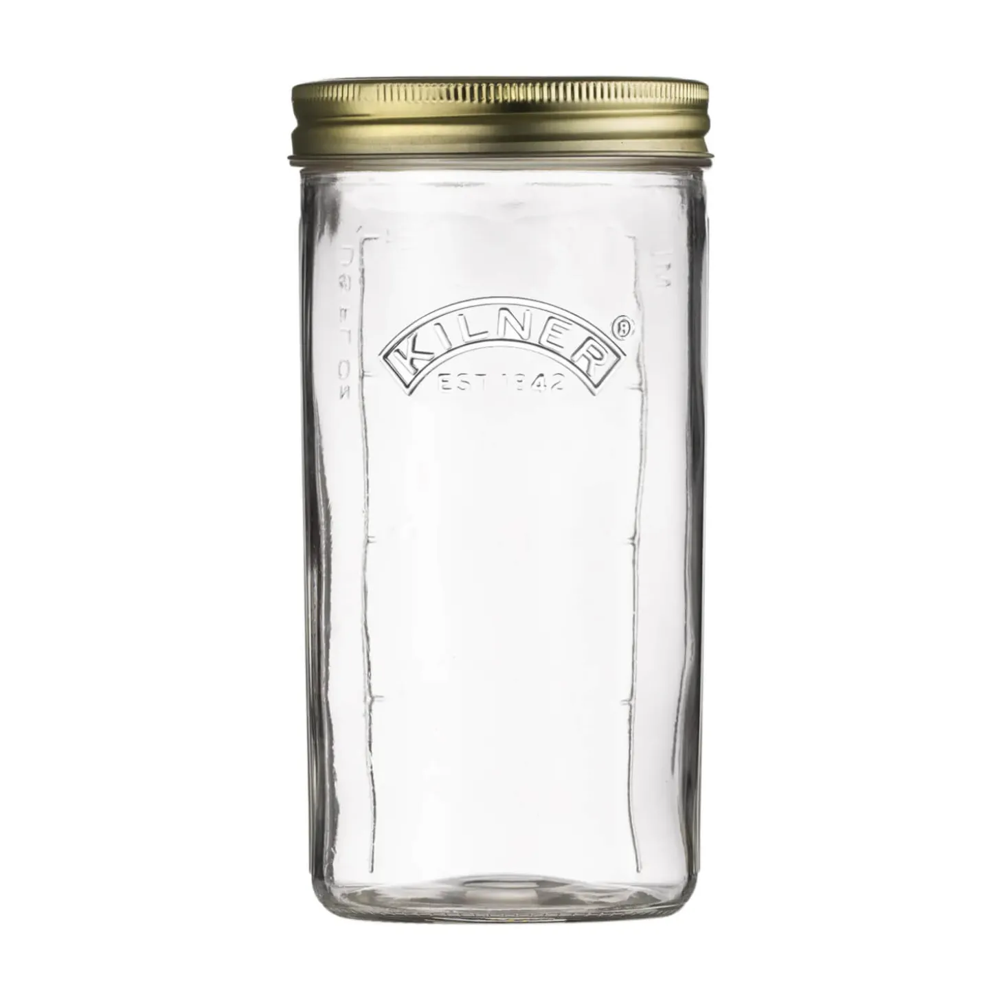 Kilner Glass Wide Mouth Preserve Jar - 1 Litre