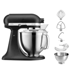 KitchenAid 185 Artisan Tilt-Head Stand Mixer - Cast Iron Black