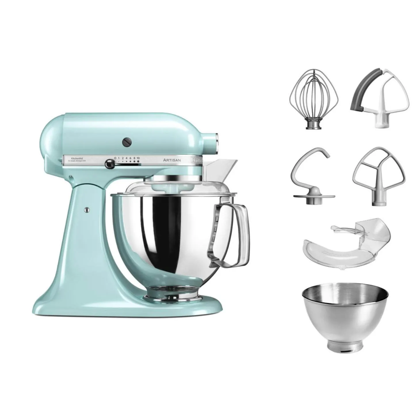 KitchenAid 175 Artisan Tilt-Head Stand Mixer - Ice Blue