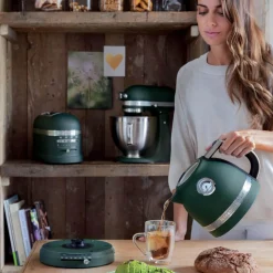 KitchenAid Artisan Kettle & 2 Slice Toaster Set - Pebble Palm