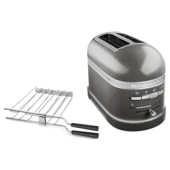 KitchenAid Artisan 5KMT2204BMS 2 Slice Toaster - Medallion Silver
