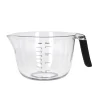 KitchenAid Clear Plastic Batter Bowl With Black Handle