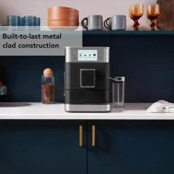 KitchenAid  5KES8558BBK Fully Automatic KF8 Espresso Coffee Machine - Cast Iron Black