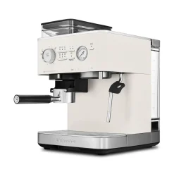 KitchenAid 5KES6551BPL Semi Automatic Espresso Machine with Burr Grinder - Porcelain