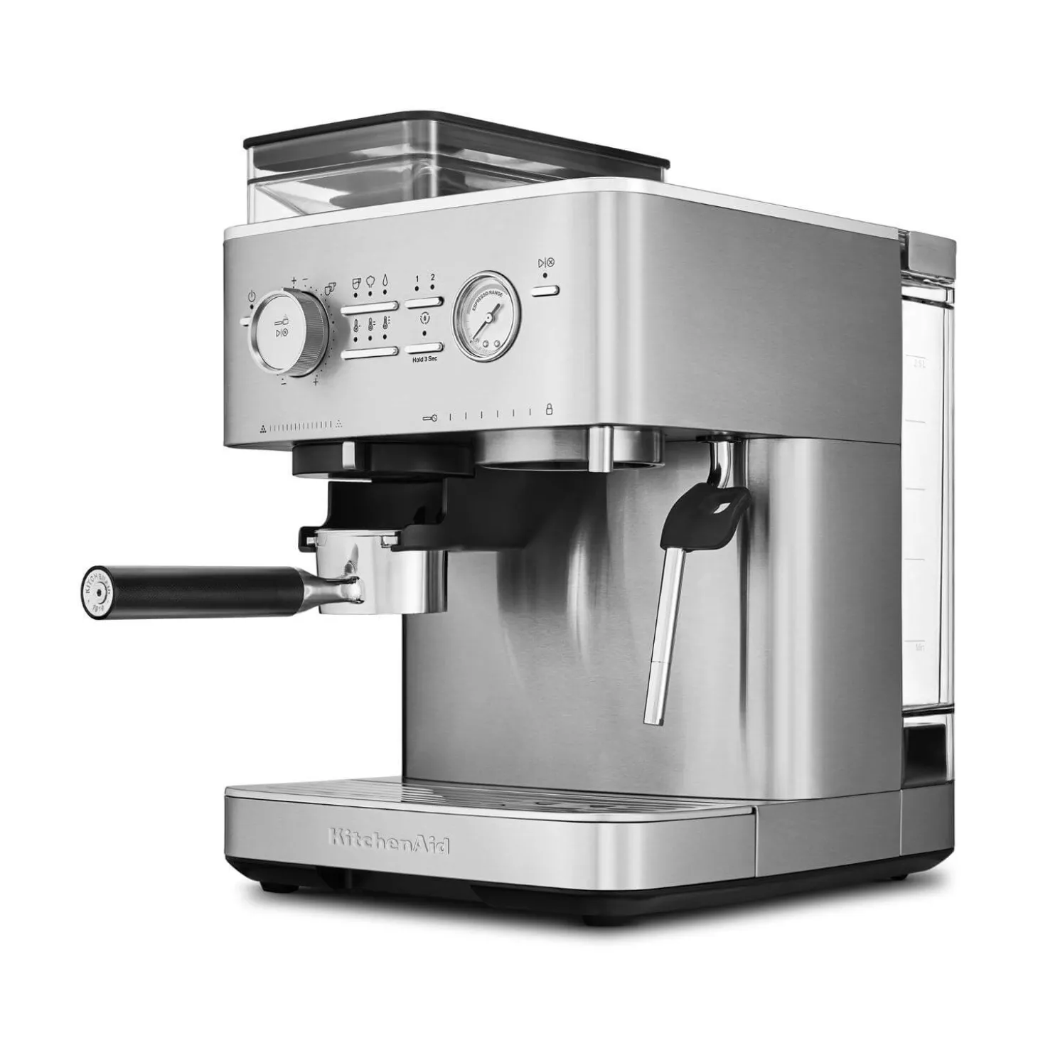 KitchenAid 5KES6551BSX Semi Automatic Espresso Machine with Burr Grinder - Stainless Steel