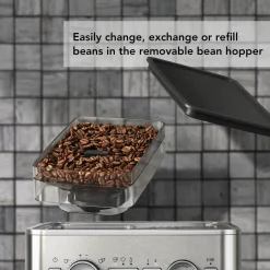 KitchenAid 5KES6551BSX Semi Automatic Espresso Machine with Burr Grinder - Stainless Steel