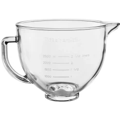 KitchenAid 5KSM5GB Glass Mixing Bowl - 4.8 Litre