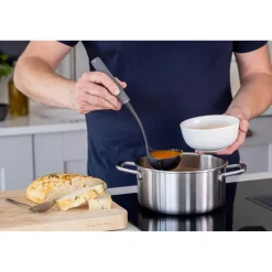 KitchenAid Soft Grip Ladle - Charcoal Grey