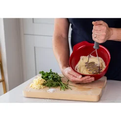 KitchenAid Soft Grip Masher - Charcoal Grey