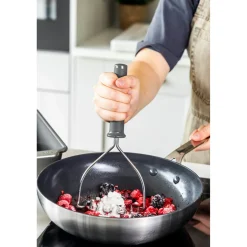 KitchenAid Soft Grip Masher - Charcoal Grey