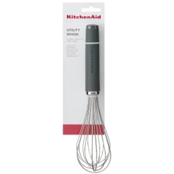 KitchenAid Soft Grip Utility Whisk - Charcoal Grey