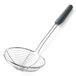 KitchenAid Soft Grip Wire Skimmer Strainer - Charcoal Grey