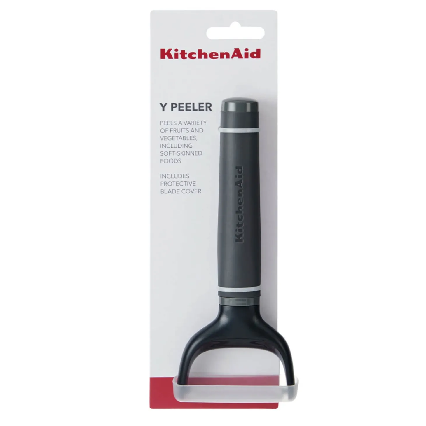 KitchenAid Soft Grip Y Peeler - Charcoal Grey