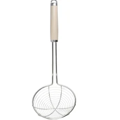 KitchenAid Stainless Steel Wire Skimmer Strainer - Almond Cream
