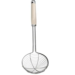 KitchenAid Stainless Steel Wire Skimmer Strainer - Almond Cream