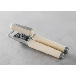 KitchenAid Stainless Steel Can Opener - Almond Cream