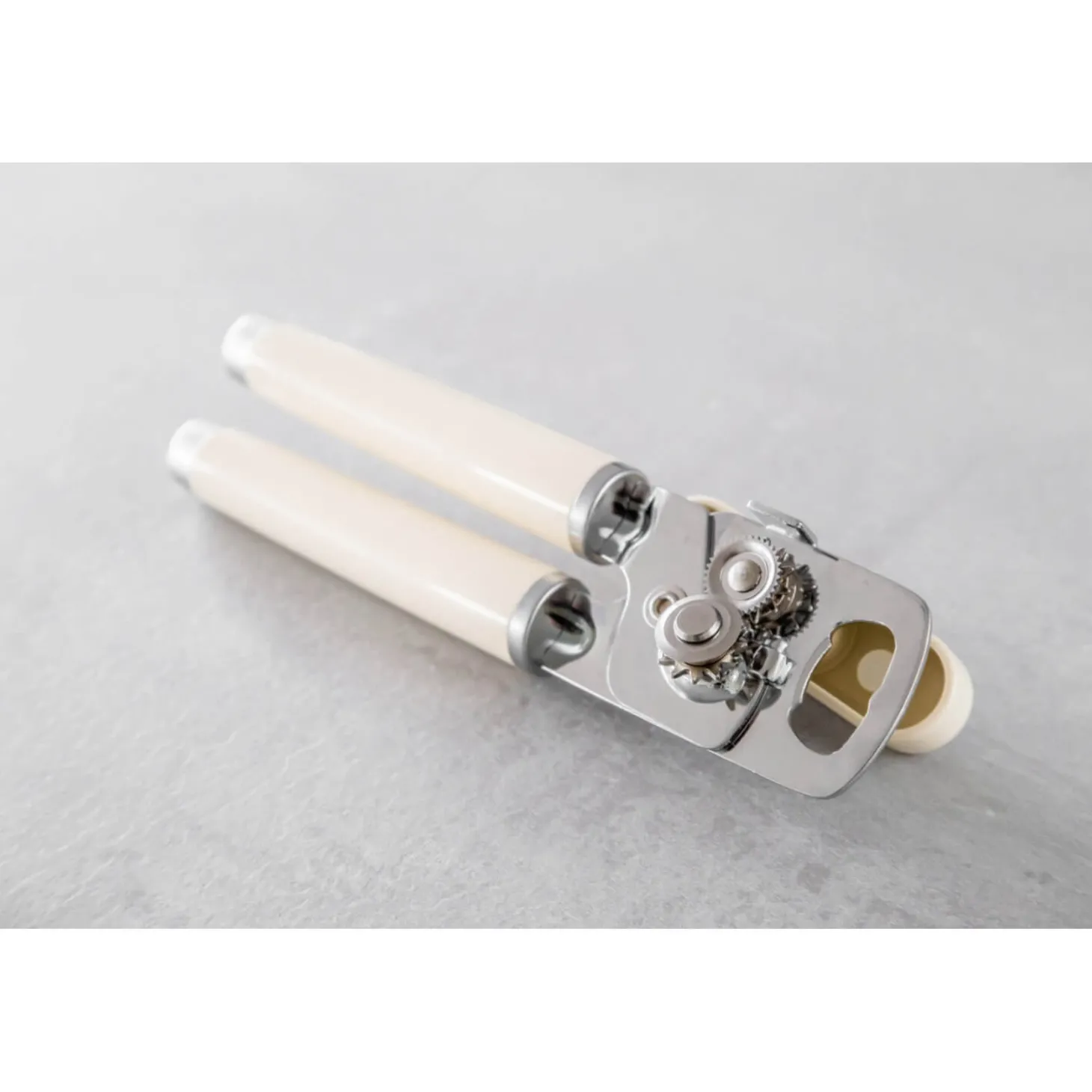 KitchenAid Stainless Steel Can Opener - Almond Cream