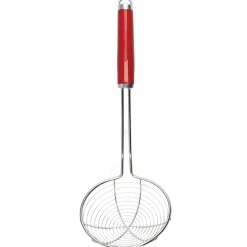 KitchenAid Stainless Steel Wire Skimmer Strainer - Empire Red
