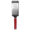 KitchenAid Utensils Etched Stainless Steel Medium Flat Grater - Empire Red