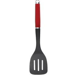 KitchenAid Utensils Plastic Slotted Turner - Empire Red