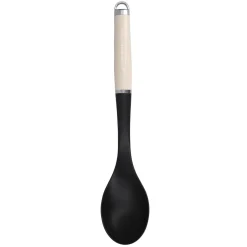 KitchenAid Utensils Plastic Basting Spoon - Almond Cream