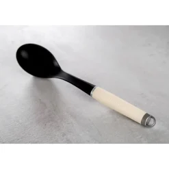 KitchenAid Utensils Plastic Basting Spoon - Almond Cream