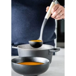 KitchenAid Utensils Plastic Ladle - Almond Cream