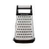 KitchenAid Utensils Stainless Steel Box Grater - Black Trim