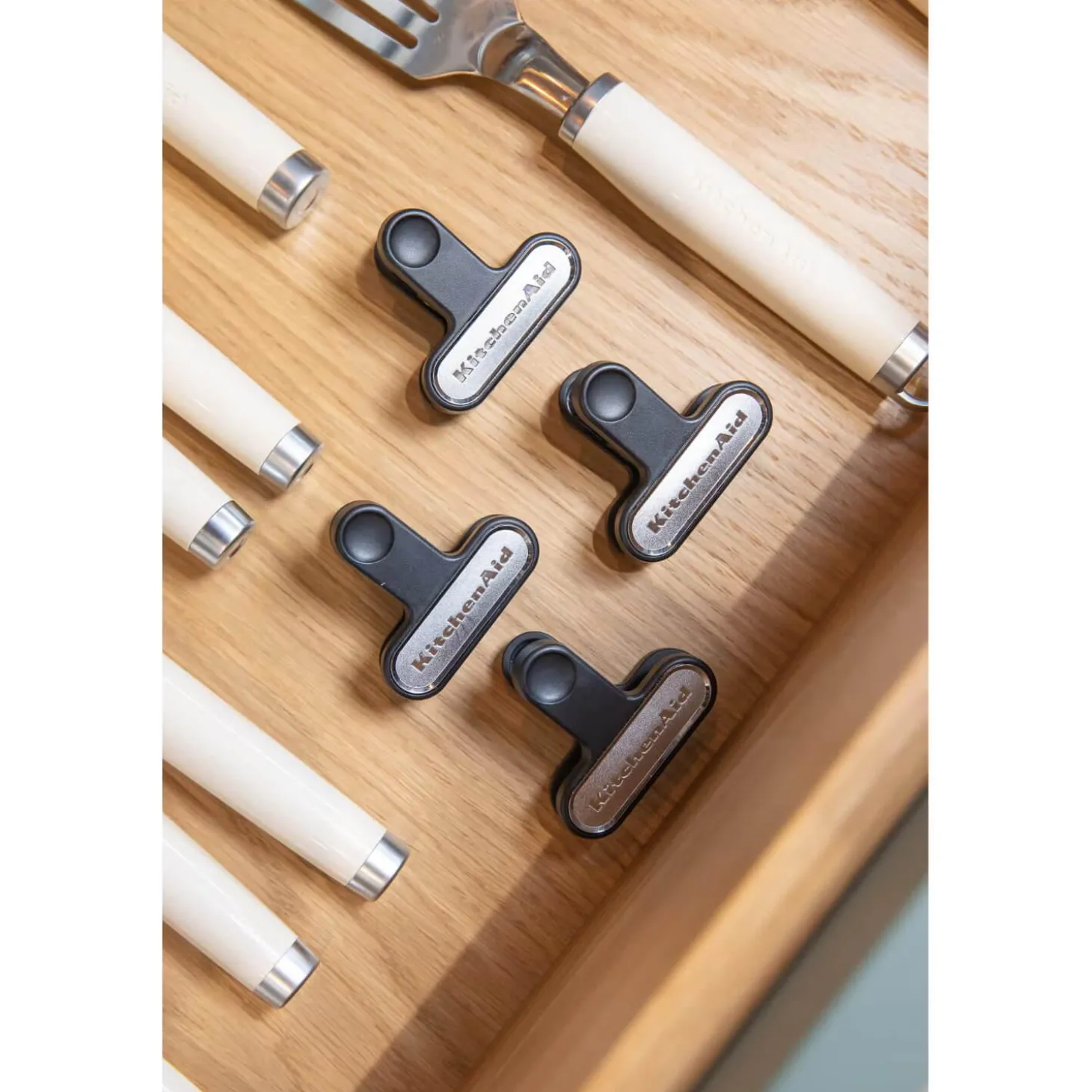 KitchenAid Utensils Stainless Steel Flex Turner - Almond Cream