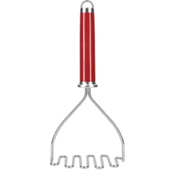 KitchenAid Utensils Stainless Steel Masher - Empire Red
