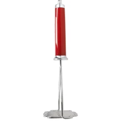 KitchenAid Utensils Stainless Steel Masher - Empire Red