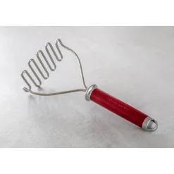 KitchenAid Utensils Stainless Steel Masher - Empire Red