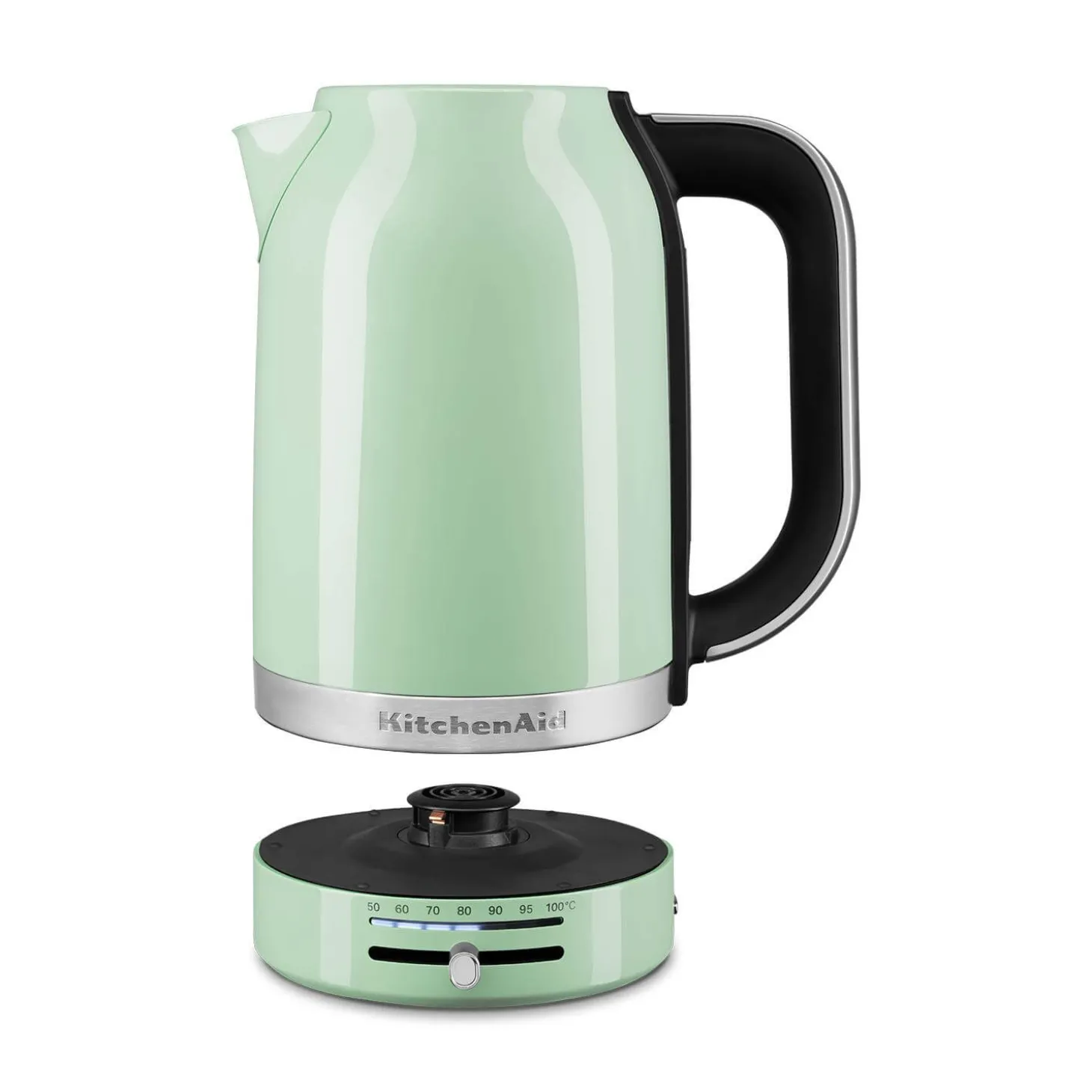 KitchenAid Variable Temperature 5KEK1701BPT 1.7 Litre Kettle - Pistachio