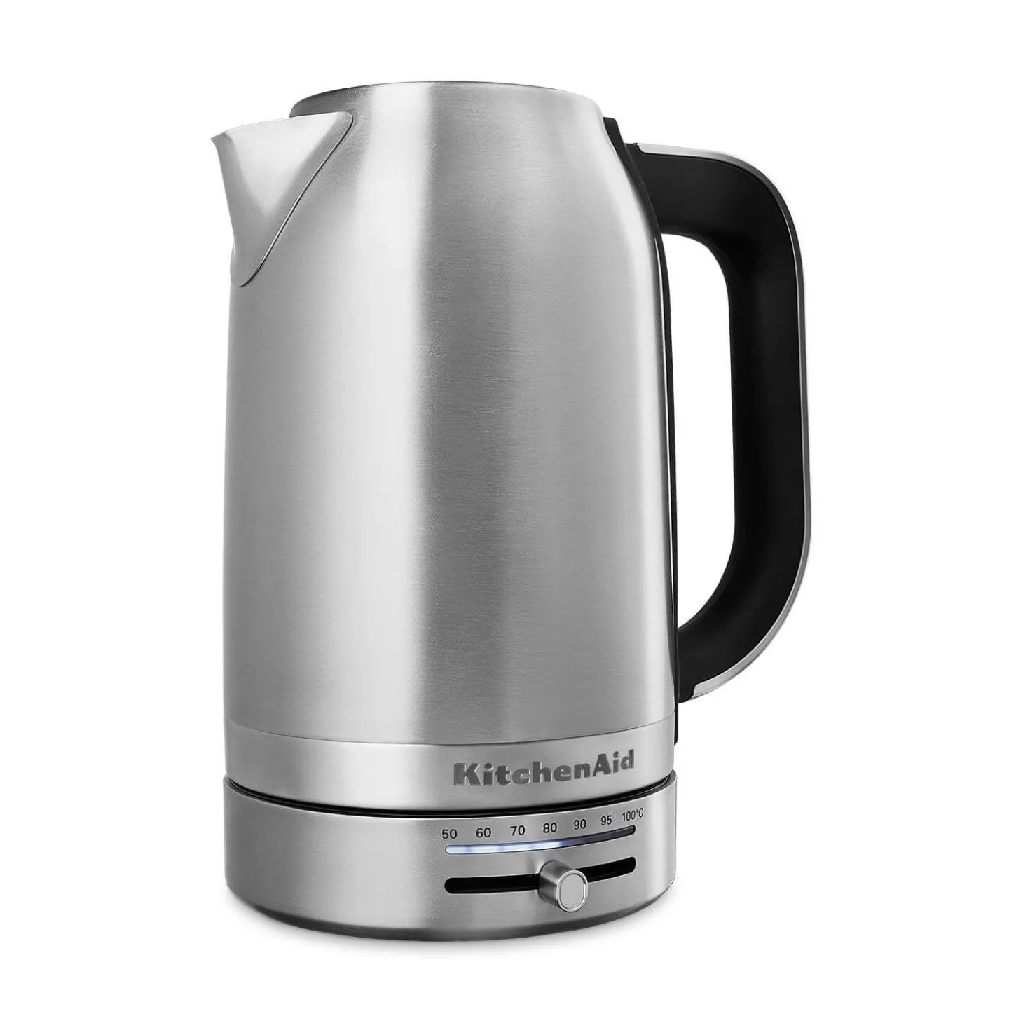KitchenAid Variable Temperature KEK1701BSX 1.7 Litre Kettle - Brushed Stainless Steel