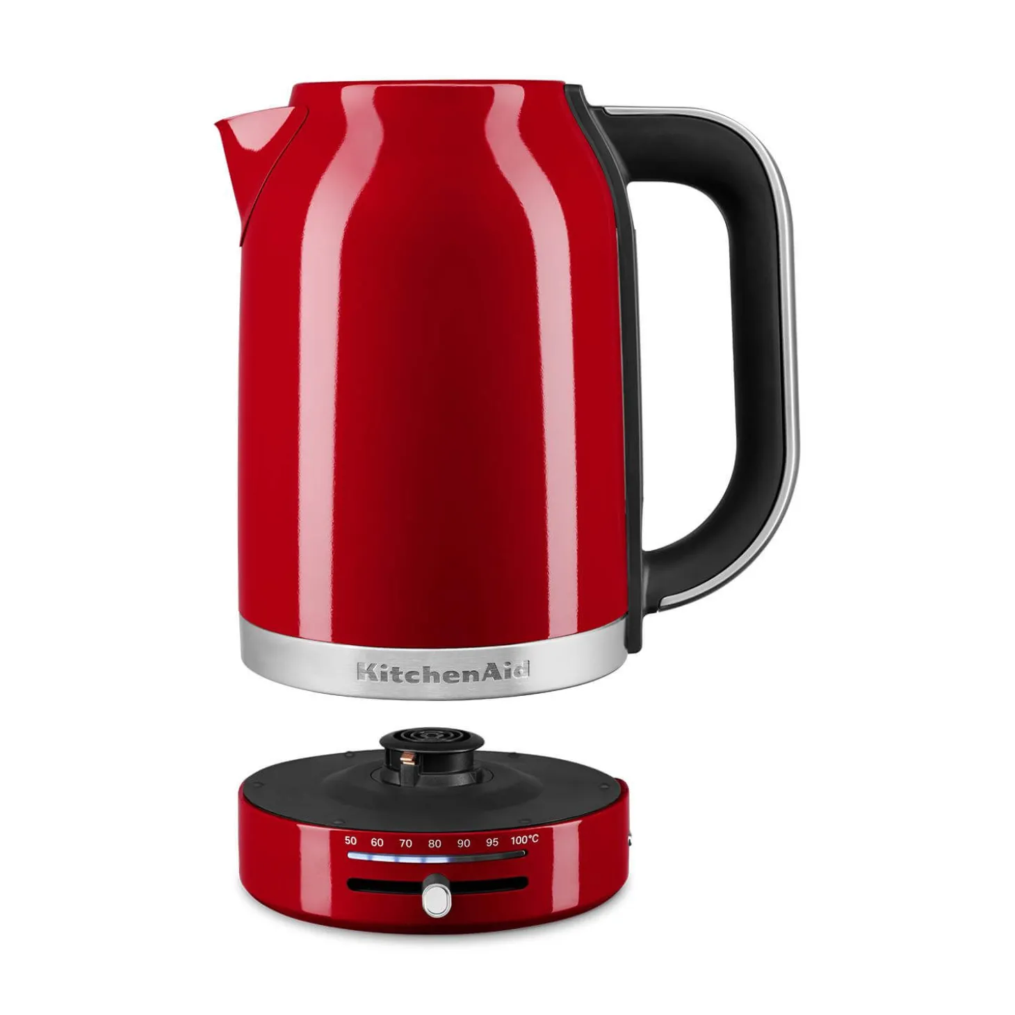 KitchenAid Variable Temperature 5KEK1701BER 1.7 Litre Kettle - Empire Red