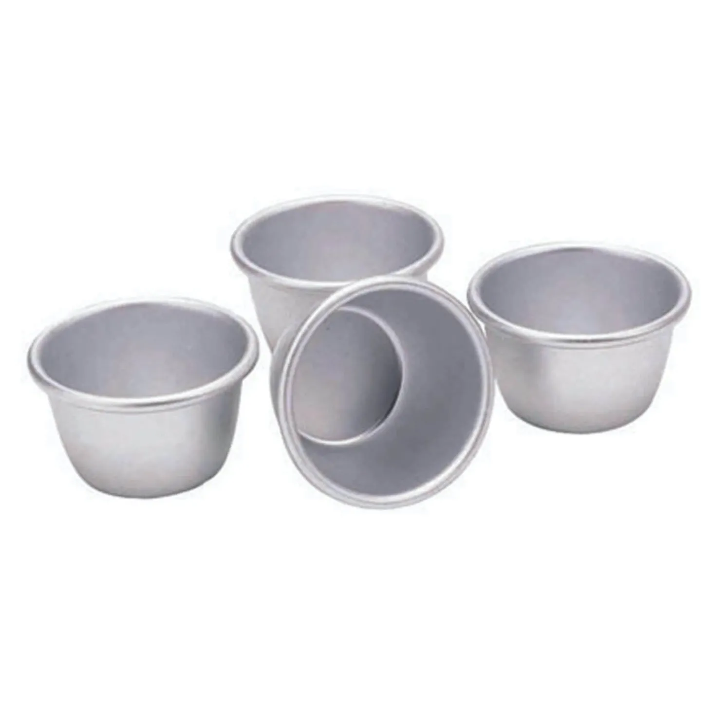 KitchenCraft 7.5cm Mini Pudding Moulds - Set of 4