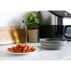 KitchenCraft Collapsible Silicone Air Fryer Liner - Round