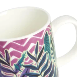 KitchenCraft Espresso Mug - Exotic Leaves