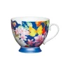 KitchenCraft 400ml Footed Mug - Blue Butterfly