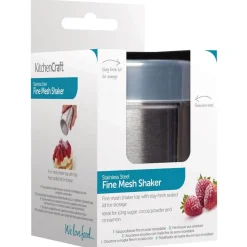 KitchenCraft Stainless Steel Fine Mesh Shaker