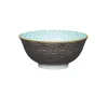 Kitchencraft Stoneware Bowl - Grey Arched Pattern
