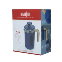 La Cafetiere Pisa 3-Cup Cafetiere - Navy