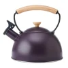 La Cafetière 1.6 Litre Stovetop Whistling Kettle - Purple