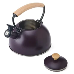 La Cafetière 1.6 Litre Stovetop Whistling Kettle - Purple