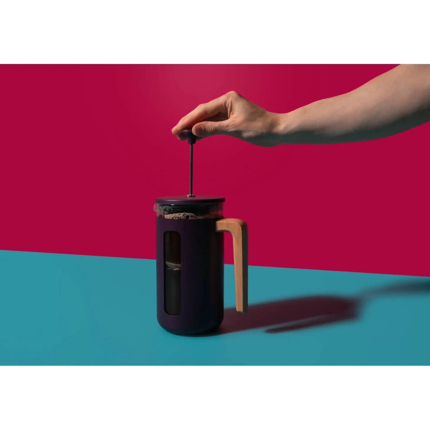 La Cafetière Pisa 8-Cup Cafetière - Purple