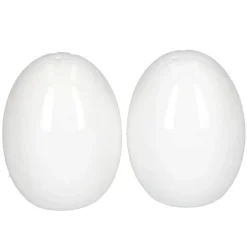 La Porcellana Bianca Menage Egg-Shaped Salt & Pepper Shakers