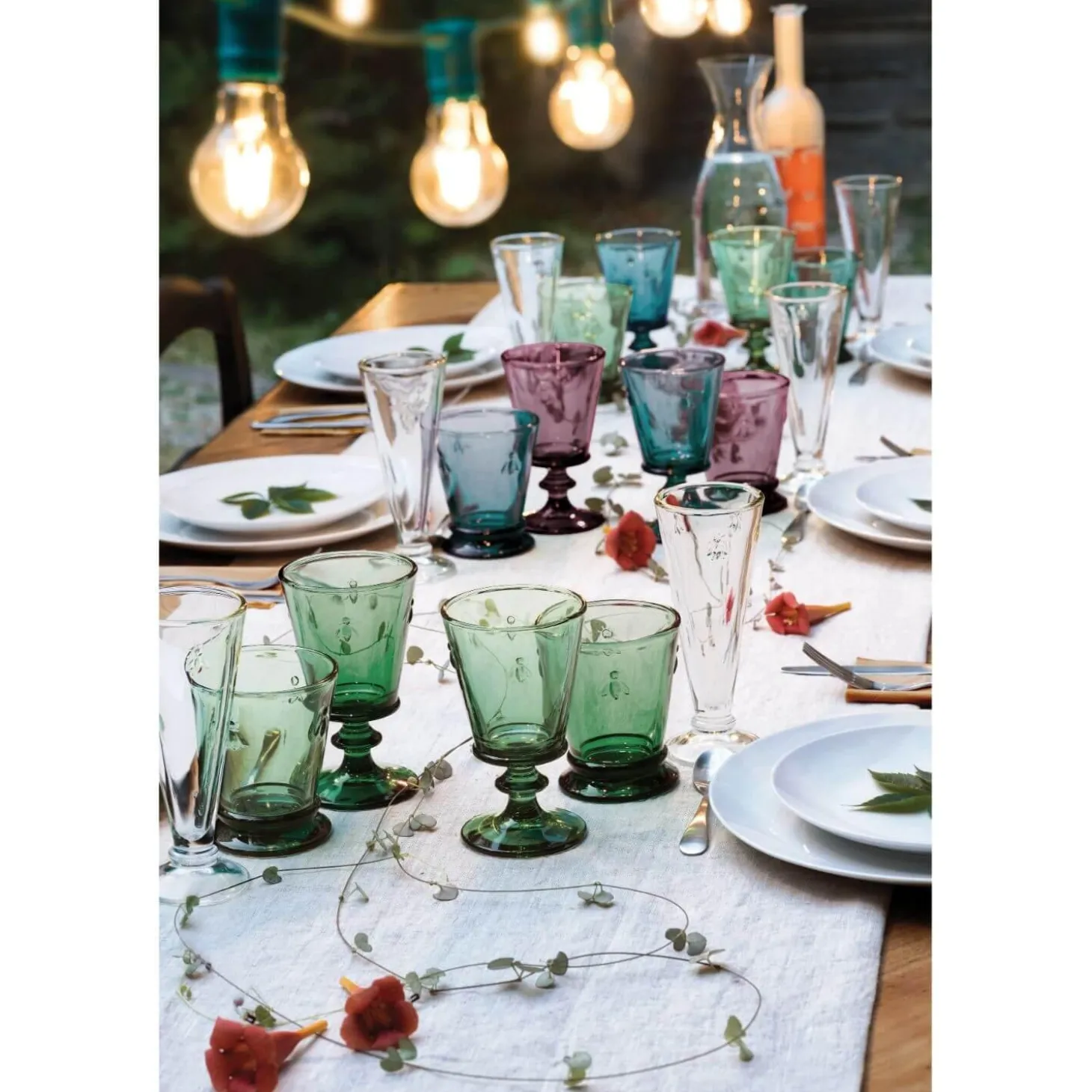 La Rochere Bee Embossed Clear Champagne Flute Glass - 150ml